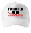 Кепка I'd rather be in Kherson Білий фото