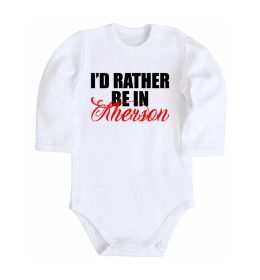 Дитячий бодік I'd rather be in Kherson Дитячий бодік I'd rather be in Kherson