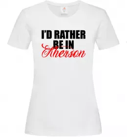 Жіноча футболка Kherson Ukraine Лимонний фото