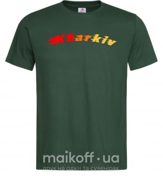 Мужская футболка Fire Kharkiv Темно-зеленый фото