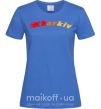 Женская футболка Fire Kharkiv Ярко-синий фото