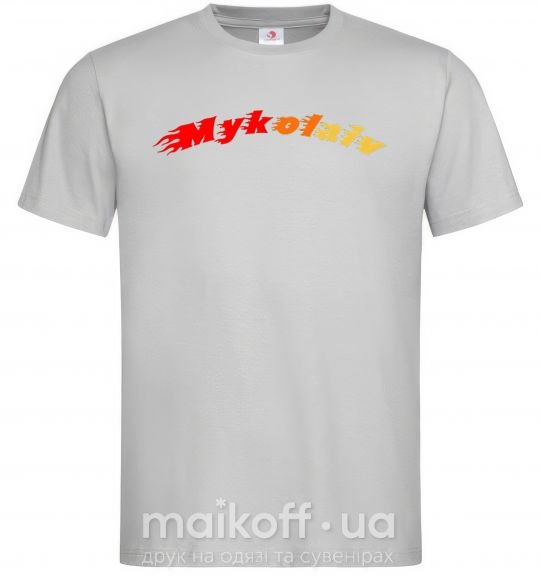 Мужская футболка Fire Mykolaiv Серый фото