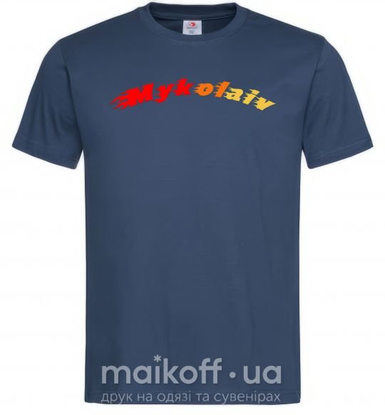 Чоловіча футболка Fire Mykolaiv Темно-синій фото