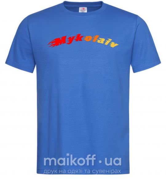 Мужская футболка Fire Mykolaiv Ярко-синий фото