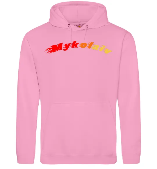 Мужская толстовка (худи) Fire Mykolaiv Розовый фото