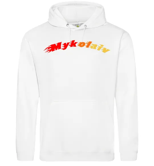 Жіноча толстовка (худі) Fire Mykolaiv Білий фото