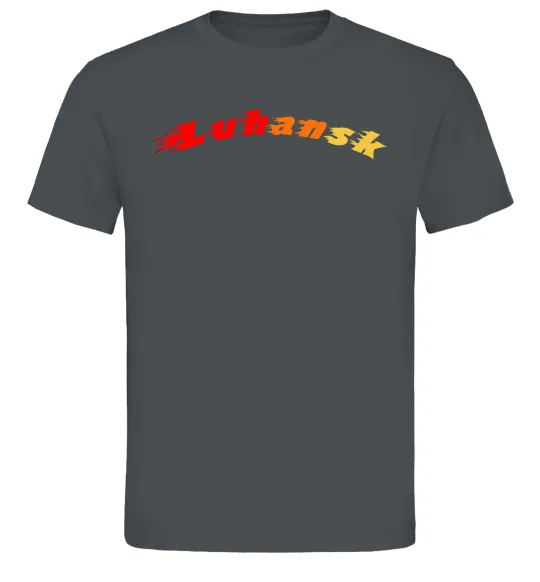 Мужская футболка Fire Luhansk Графит фото