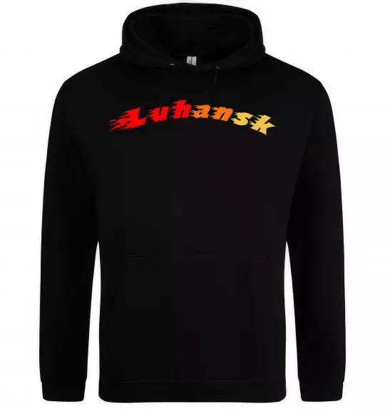 Жіноча толстовка (худі) Fire Luhansk Чорний фото