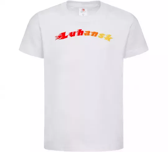 Дитяча футболка Fire Luhansk Білий фото