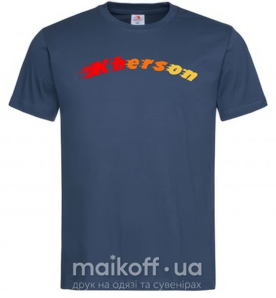 Чоловіча футболка Fire Kherson Темно-синій фото