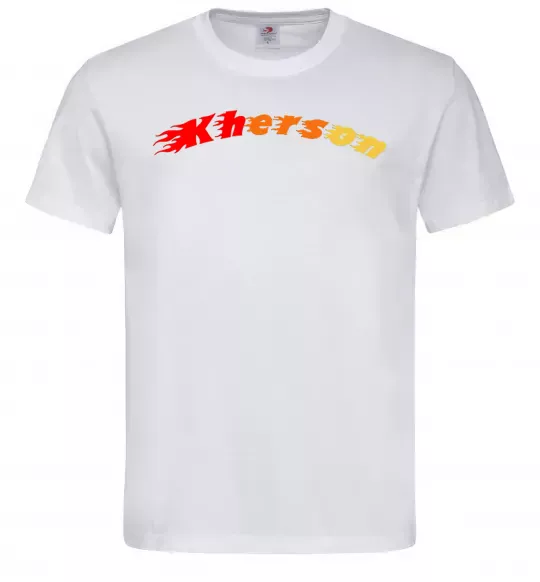 Чоловіча футболка Fire Kherson Білий фото