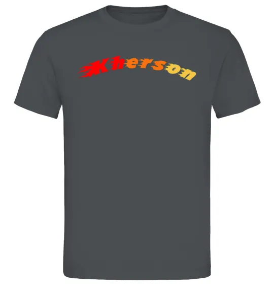 Чоловіча футболка Fire Kherson Графіт фото