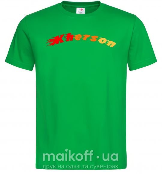 Мужская футболка Fire Kherson Зеленый фото