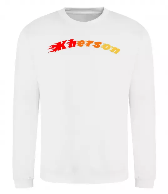Свитшот Fire Kherson Белый фото