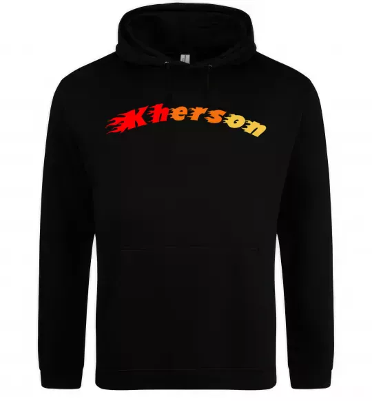 Жіноча толстовка (худі) Fire Kherson Чорний фото