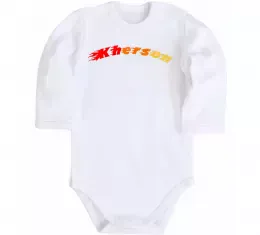 Дитячий бодік Fire Kherson Білий фото