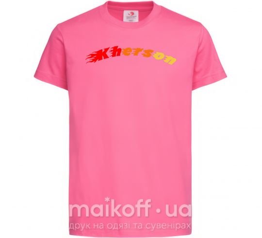 Детская футболка Fire Kherson Ярко-розовый фото