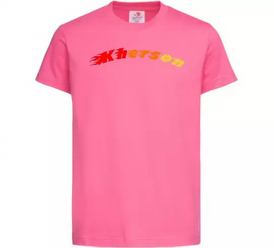 Детская футболка Fire Kherson Ярко-розовый фото