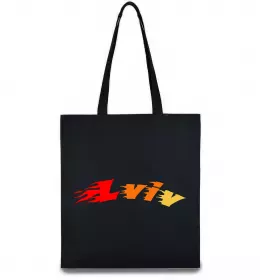 Еко-сумка Fire Lviv Чорний фото
