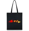 Еко-сумка Fire Lviv Чорний фото