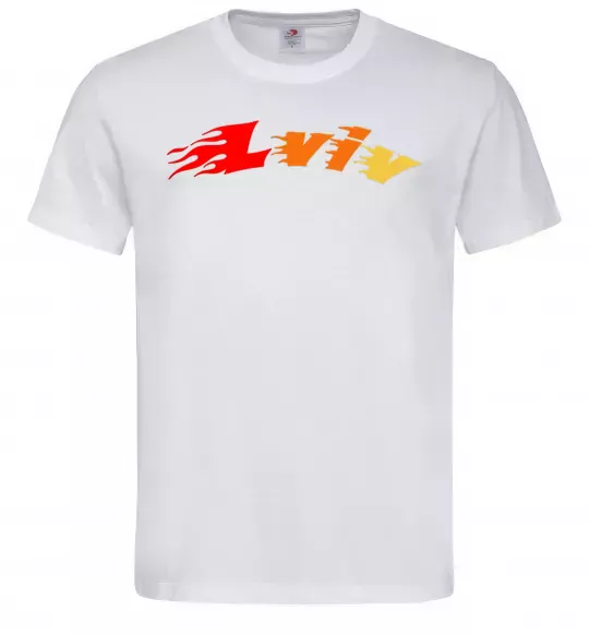 Чоловіча футболка Fire Lviv Білий фото