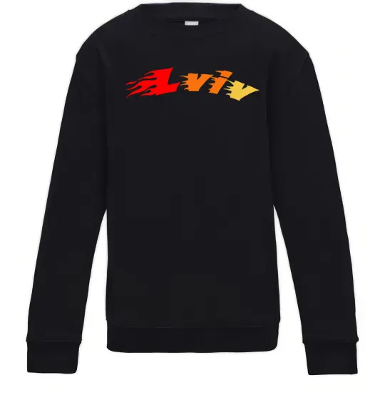 Детский Свитшот Fire Lviv Черный фото