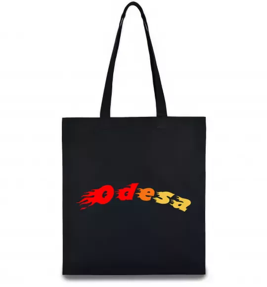 Еко-сумка Fire Odesa Чорний фото