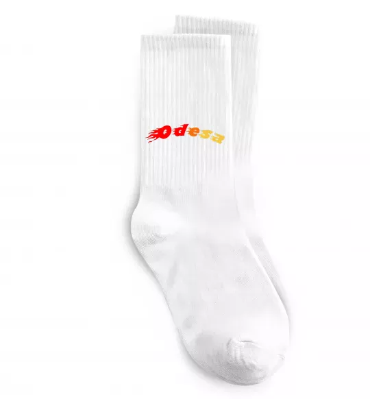 Носки Fire Odesa Белый фото