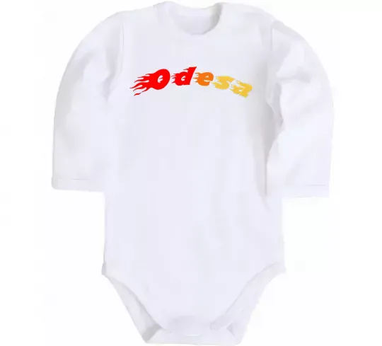 Детский боди Fire Odesa Белый фото