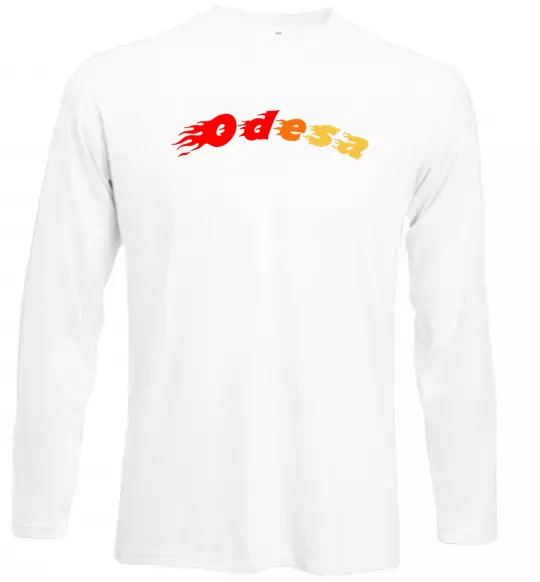 Лонгслив Fire Odesa Белый фото