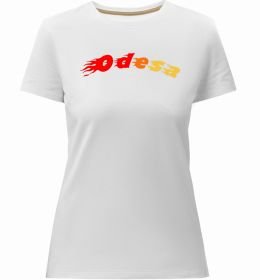 Жіноча преміум футболка Fire Odesa