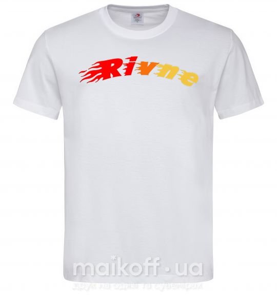 Мужская футболка Fire Rivne Белый фото