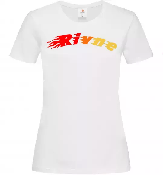 Женская футболка Fire Rivne Белый фото