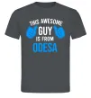 Мужская футболка This awesome guy is from Odesa Графит Мужская футболка This awesome guy is from Odesa Графит фото