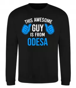 Свитшот Рідна Одеса Серый меланж фото