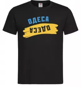 Чоловіча футболка Одеса прапор Чорний фото