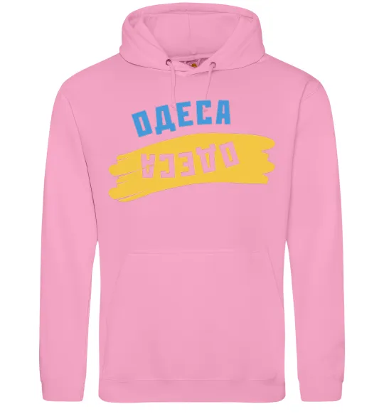 Мужская толстовка (худи) Одеса прапор Розовый фото