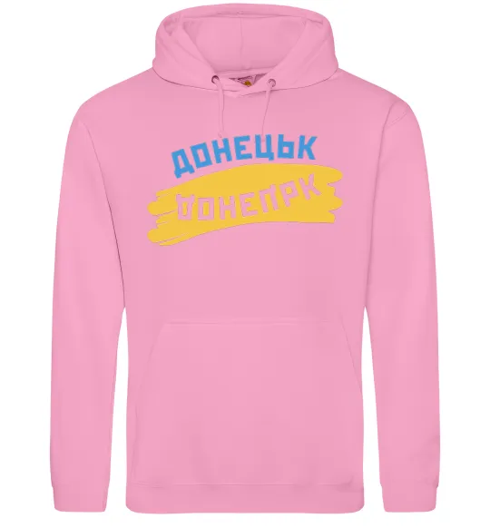 Жіноча толстовка (худі) Донецьк прапор Рожевий фото