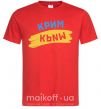 Мужская футболка Крим прапор Красный фото
