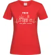 Жіноча футболка Моє рідне місто Рівне Червоний Жіноча футболка Моє рідне місто Рівне Червоний фото