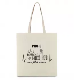 Эко-сумка Fire Rivne Бежевый фото