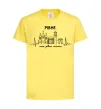 Дитяча футболка Моє рідне місто Рівне Лимонний фото