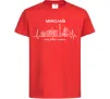 Дитяча футболка Моє рідне місто Миколаїв Червоний Дитяча футболка Моє рідне місто Миколаїв Червоний фото
