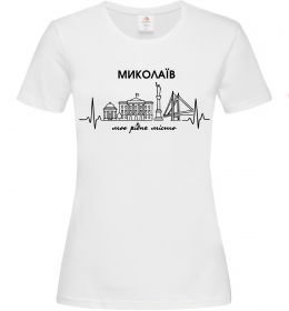 Женская футболка Моє рідне місто Миколаїв