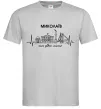 Чоловіча футболка Моє рідне місто Миколаїв Сірий фото