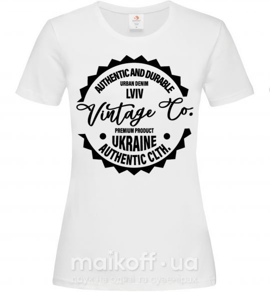Женская футболка Lviv Vintage Co Белый фото