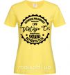 Жіноча футболка Lviv Vintage Co Лимонний фото