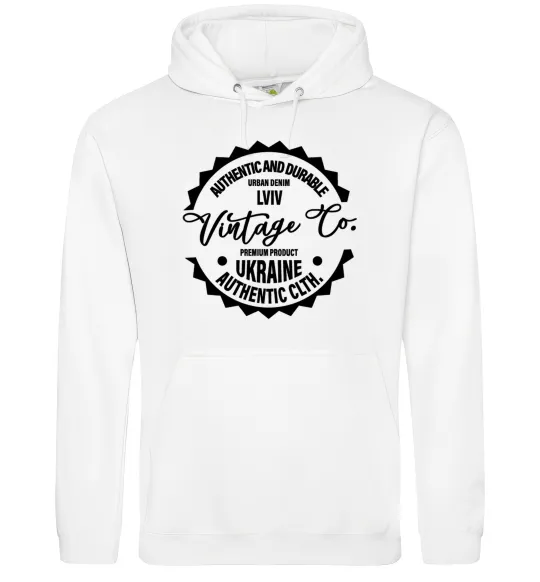 Жіноча толстовка (худі) Lviv Vintage Co Білий фото