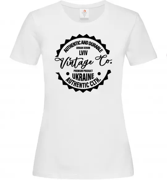 Женская футболка Lviv Vintage Co Белый фото