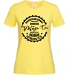 Женская футболка Kherson Vintage Co Лимонный фото